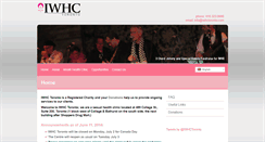 Desktop Screenshot of immigranthealth.info