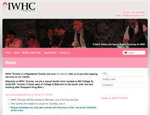 Tablet Screenshot of immigranthealth.info